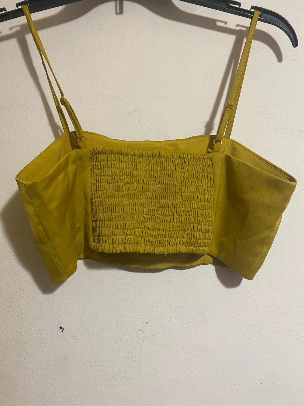 House of Harlow 1960 Mustard Yellow Wide-Leg Pants & Cropped Cami Open to Offers - Picture 4 of 16